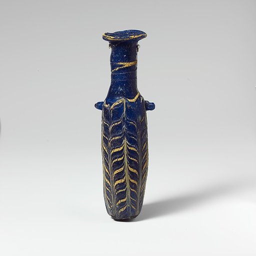 Glass alabastron (perfume bottle)