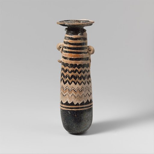 Glass alabastron (perfume bottle)