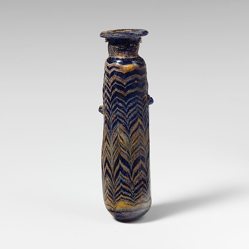 Glass alabastron (perfume bottle)