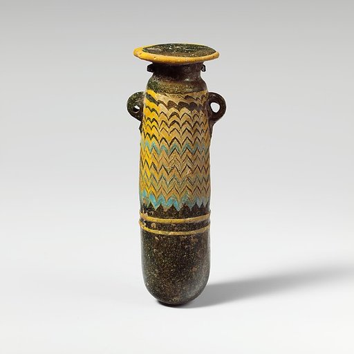 Glass alabastron (perfume bottle)