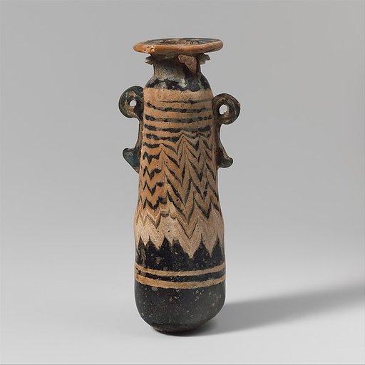Glass alabastron (perfume bottle)