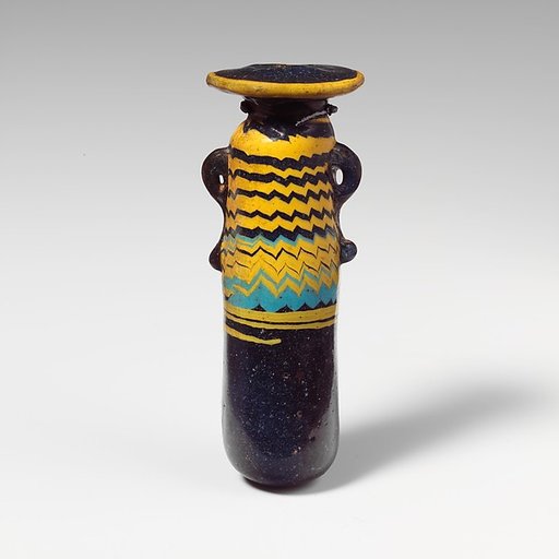 Glass alabastron (perfume bottle)