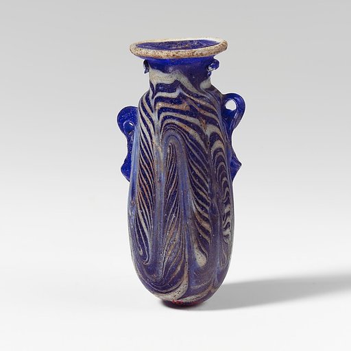 Glass alabastron (perfume bottle)