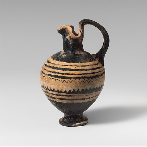 Glass oinochoe (perfume jug)