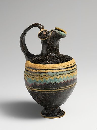 Glass oinochoe (perfume jug)