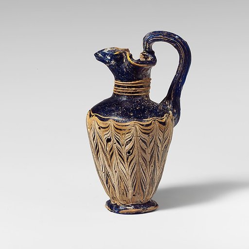 Glass oinochoe (perfume jug)