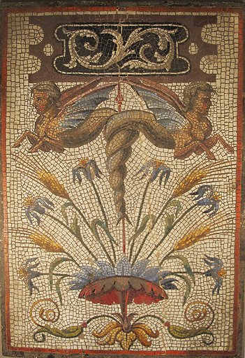 Mosaic block inlay
