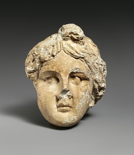Head of a woman