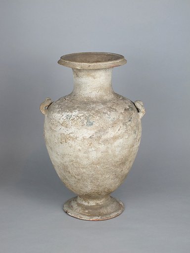 Terracotta Hadra hydria (water jar)