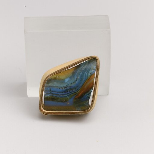 Mosaic glass fragment