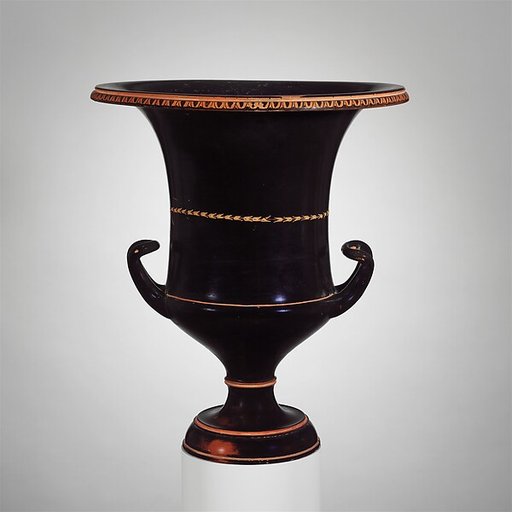 Terracotta calyx-krater (bowl for mixing wine and water)