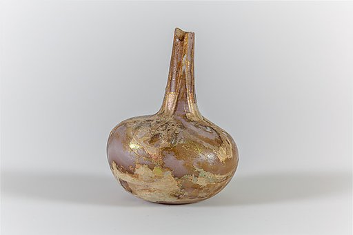 Glass perfume bottle