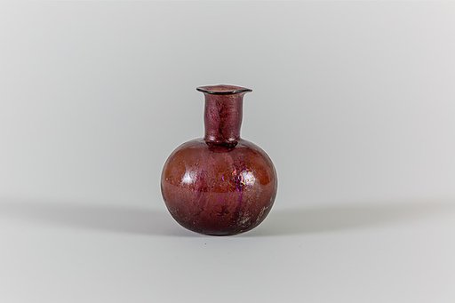 Glass perfume bottle