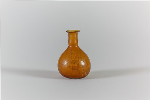 Glass perfume bottle