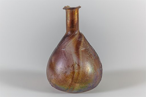 Glass perfume bottle