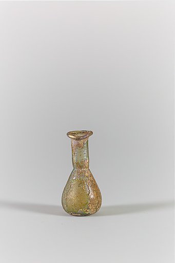 Glass perfume bottle