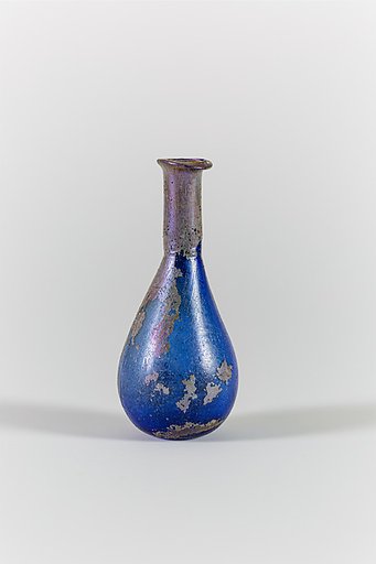 Glass perfume bottle
