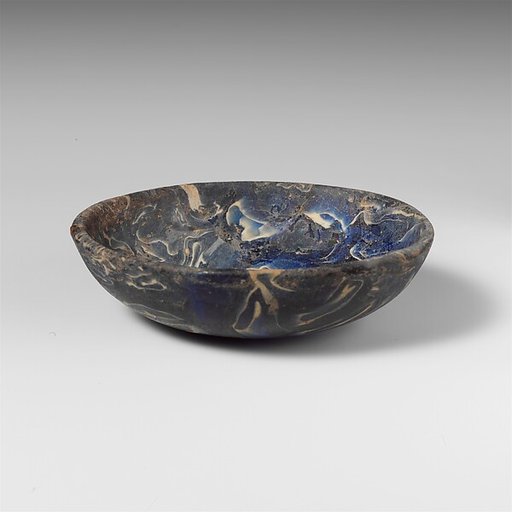 Glass mosaic bowl