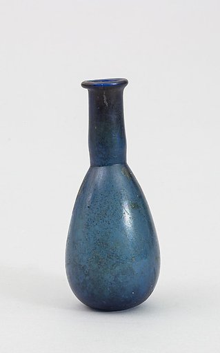 Glass perfume bottle