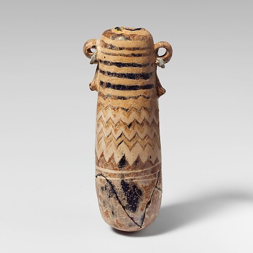 Glass alabastron (perfume bottle)