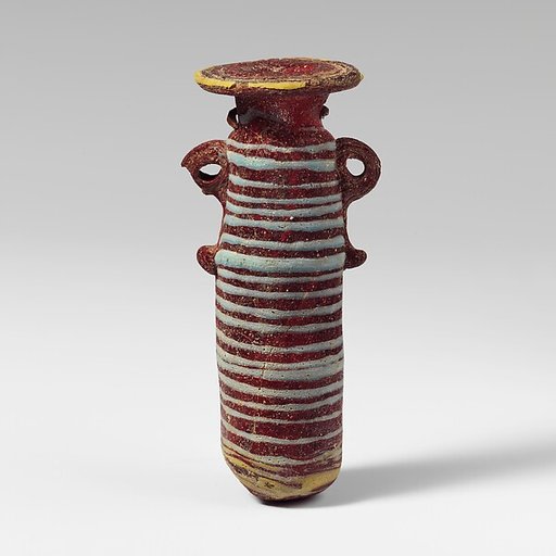 Glass alabastron (perfume bottle)
