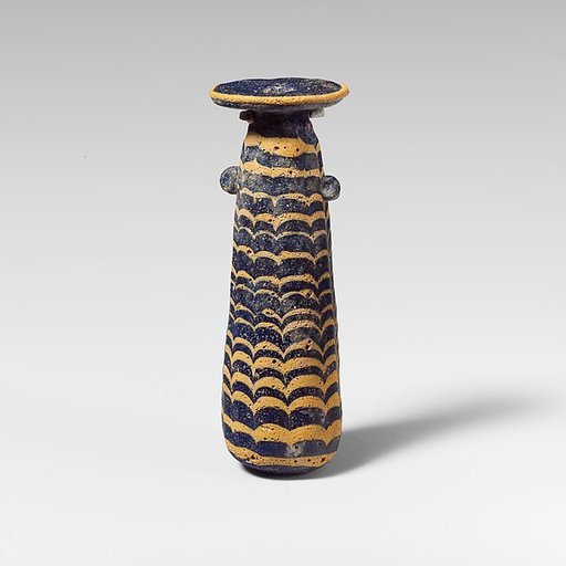 Glass alabastron (perfume bottle)