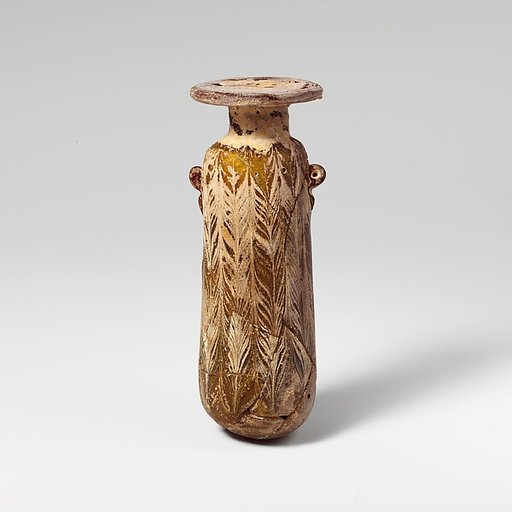Glass alabastron (perfume bottle)