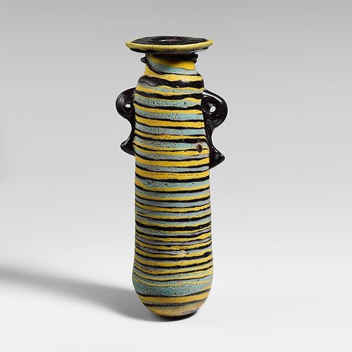 Glass alabastron (perfume bottle)