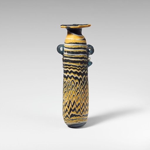Glass alabastron (perfume bottle)