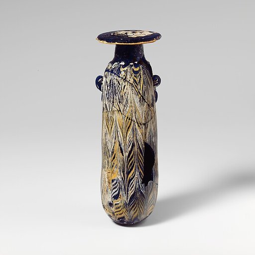 Glass alabastron (perfume bottle)
