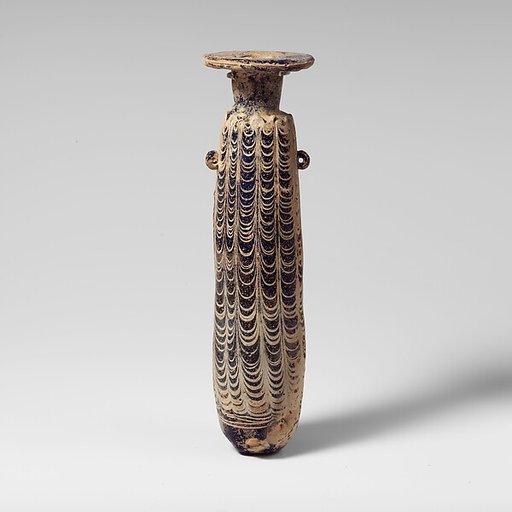 Glass alabastron (perfume bottle)