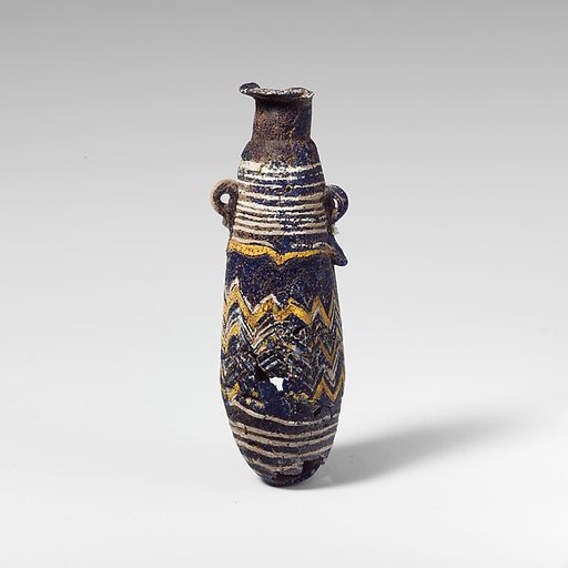 Glass alabastron (perfume bottle)