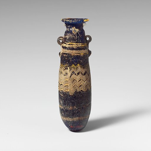 Glass alabastron (perfume bottle)