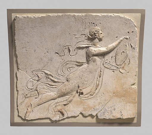 Stucco relief panel
