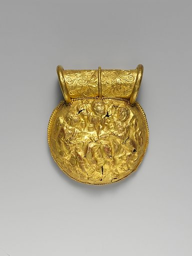 Pendant, bulla (lentoid)
