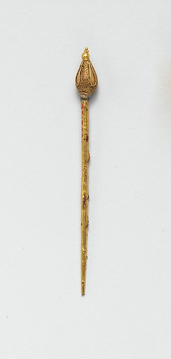 Gold pin