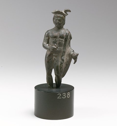 Bronze statuette of Mercury