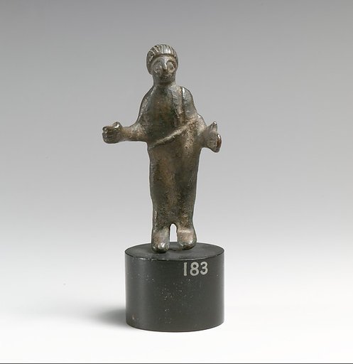 Statuette of a man