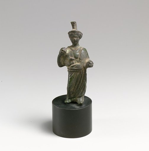 Bronze statuette of Minerva