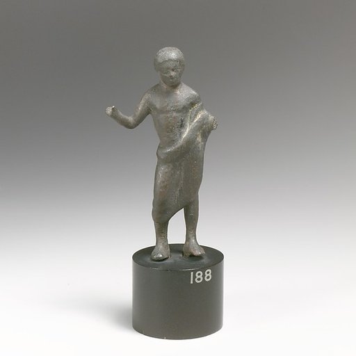Statuette of a man