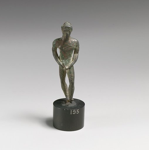 Statuette of a youth