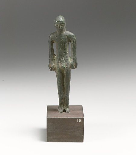 Statuette of a youth