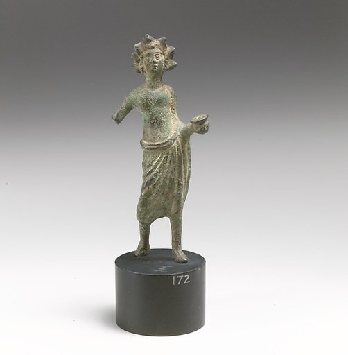Bronze statuette of a priest or offrant
