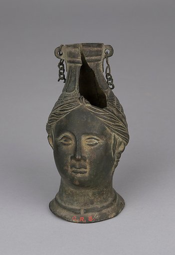 Rhyton in the form of a female head