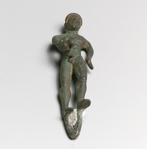 Statuette of a youth with duck