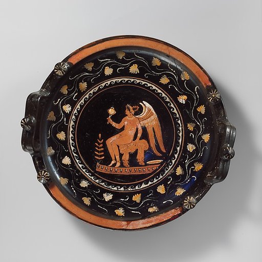 Terracotta lekanis (dish)