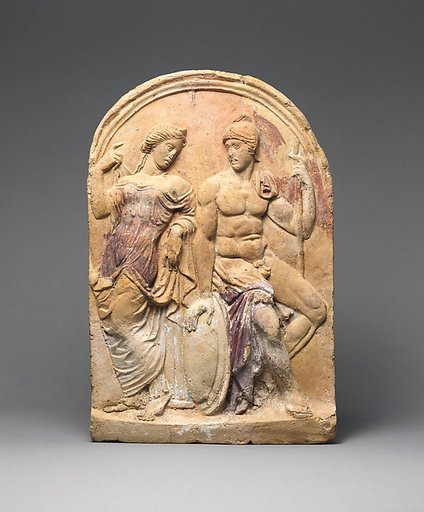 Terracotta antefix