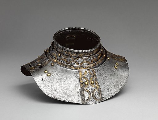 Gorget possibly from an Armor of Philip II, King of Spain