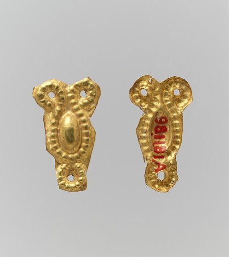 Gold appliques