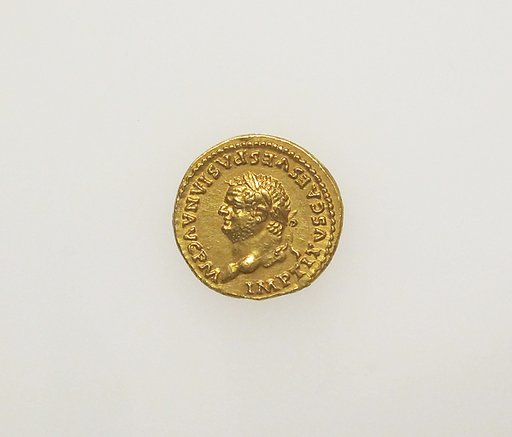 Gold aureus of Titus